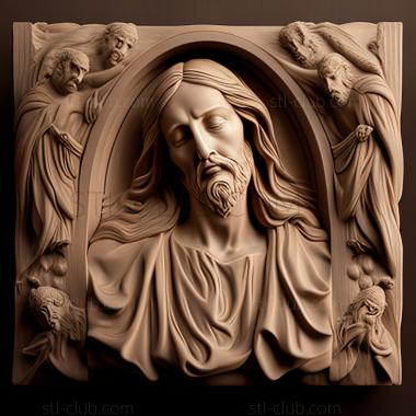 3D model st jesus (STL)